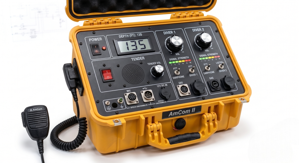 AmCom II Double-Diver Intercom Console